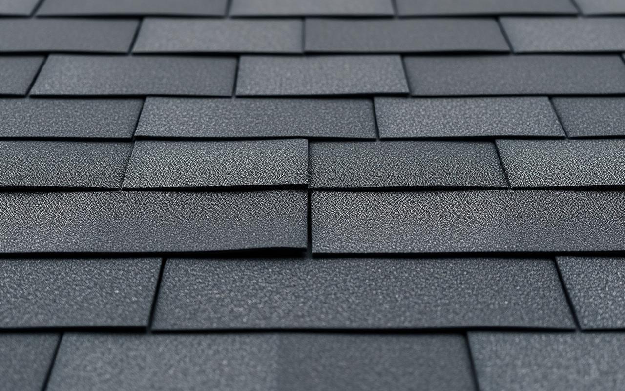 Premium architectural shingle detail